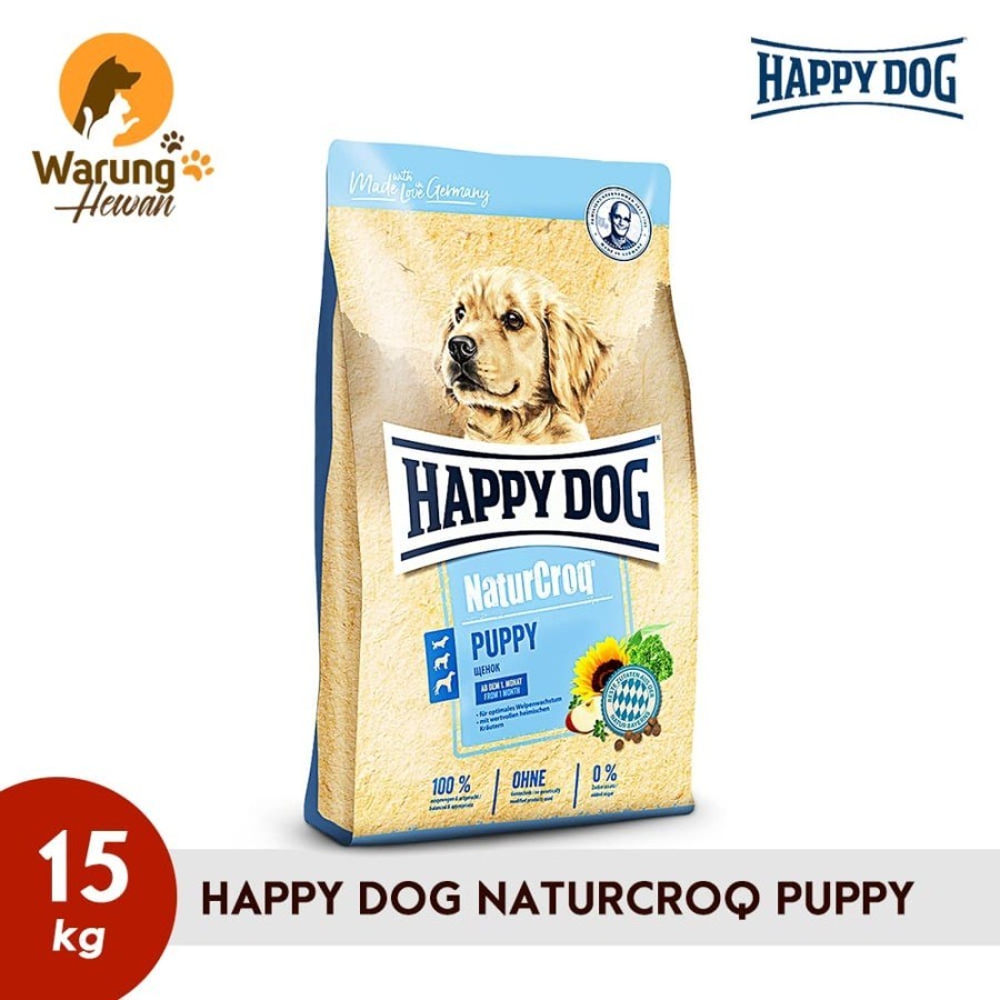 Happy Dog Naturcroq Puppy 15 kg via KARGO