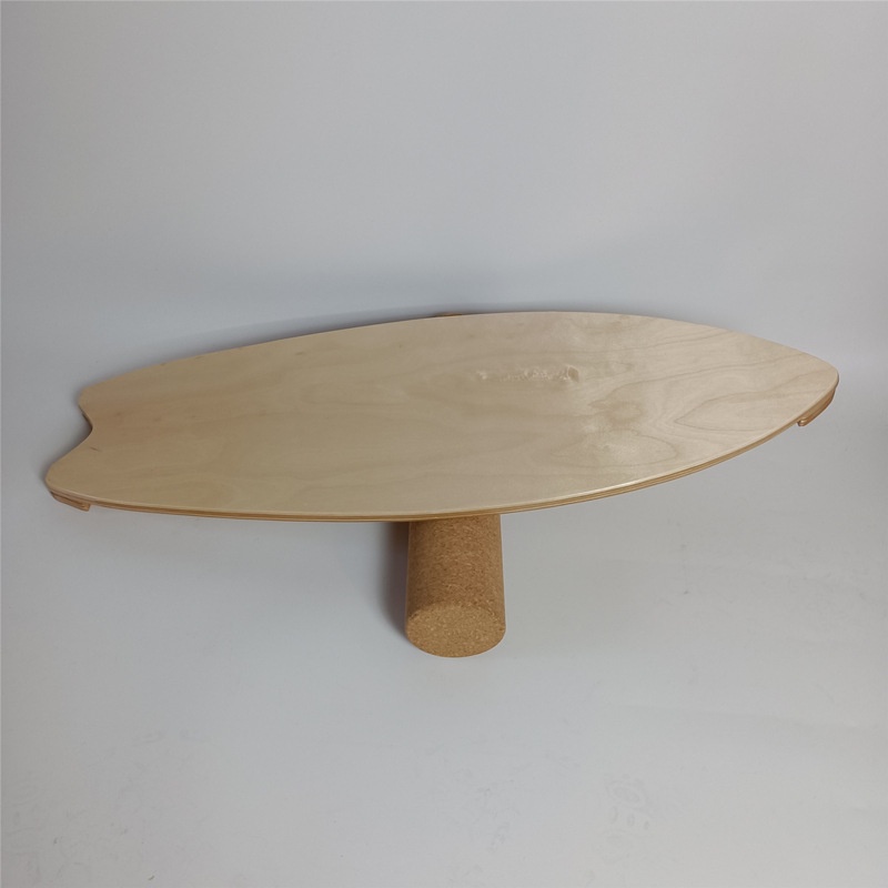 Maple Balance Board Bahan Gabus Untuk Fitness / Yoga