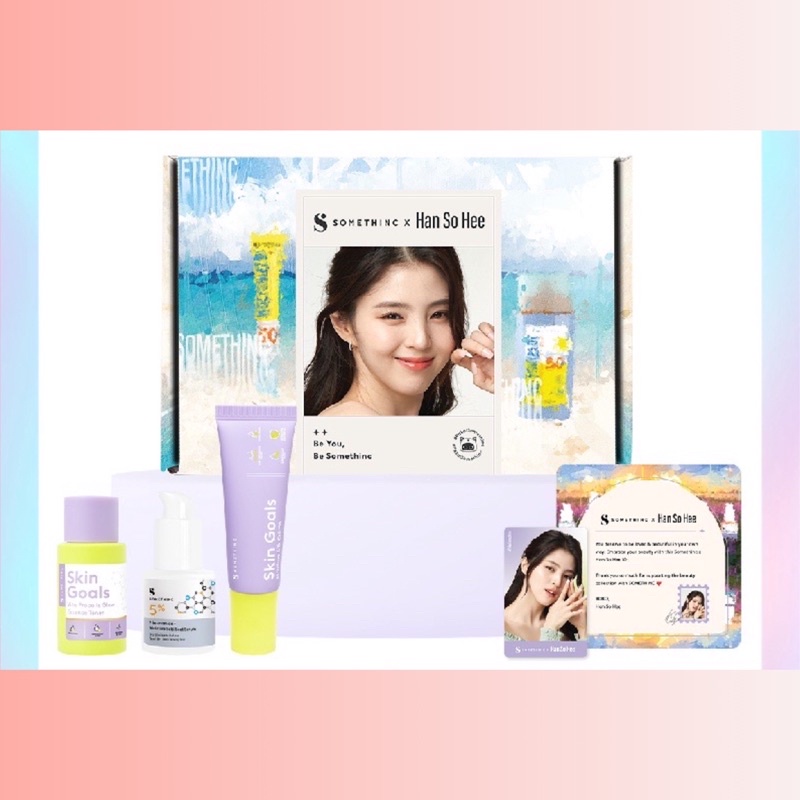 [READY STOCK] SHARING Somethinc x Han So Hee - #BRIGHTBEAUTIFULLY Skin Set