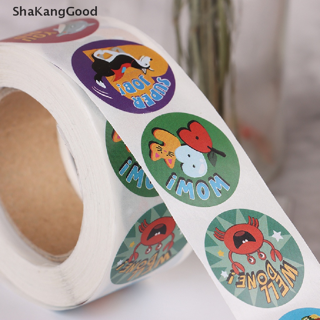 500 Pcs Stiker Roll Motivasi Untuk Anak