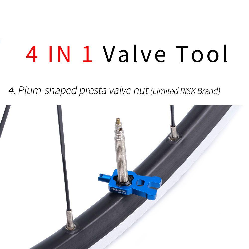 Lanfy Valve Core Remover Sepeda Gunung MTB Tubeless Double-head American French Valve Katup Gas Tools