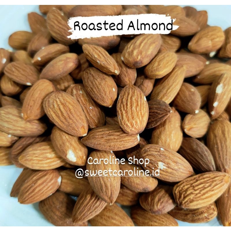 

100gr Kacang Almond / Roasted Almond