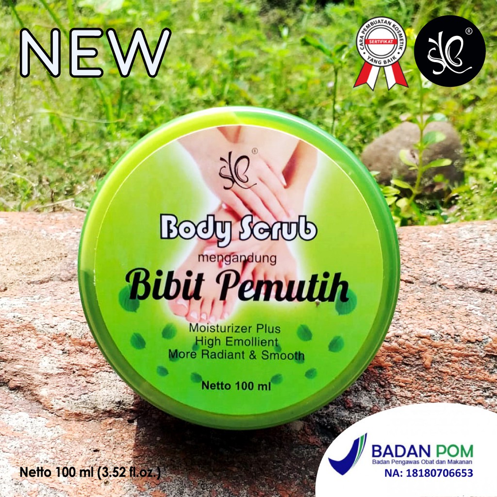 SYB Body Scrub Bibit Pemutih 100 ml