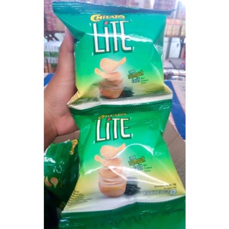 

CHITATO LITE Rasa Rumput Laut 1 Renceng isi 10 Pcs 14 Gram