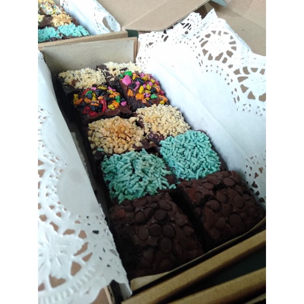 

Fudgy Brownies Dark Choco