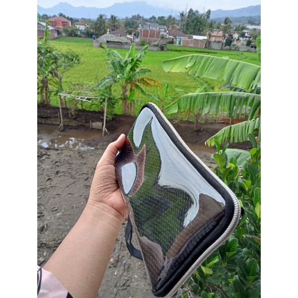 Dinaro24 Tas Hp Transparan , Dompet Hp Transparan Multifungsi