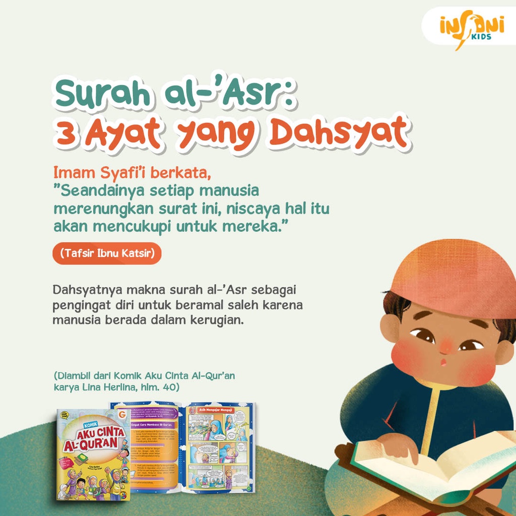 Buku Komik Aku Cinta Al- Qur`an - Gema Insani 100% Original