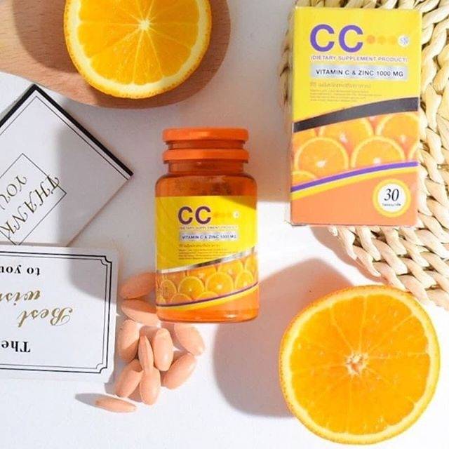 CC NANO VIT C VITC VITAMIN C &amp; ZINC 1000mg SO COQ SOQ BOOSTER