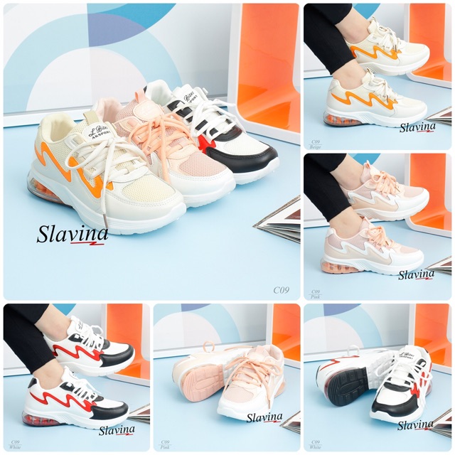 [JUALSEMUA18]Sepatu Slavina C09