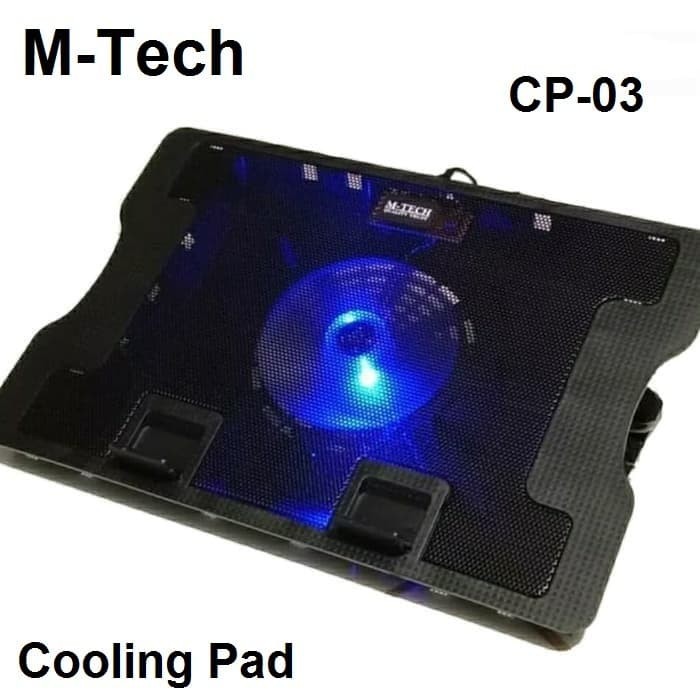 Cooling Pad Gaming Ergostand Kipas Pendingin Laptop Big Fan M-Tech CP-03