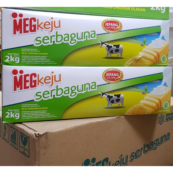 

Keju MEG CHEDDAR Serbaguna 2 KG cheese