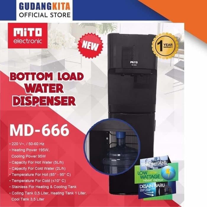 DISPENSER MITO MD 666 GALON BAWAH MD666