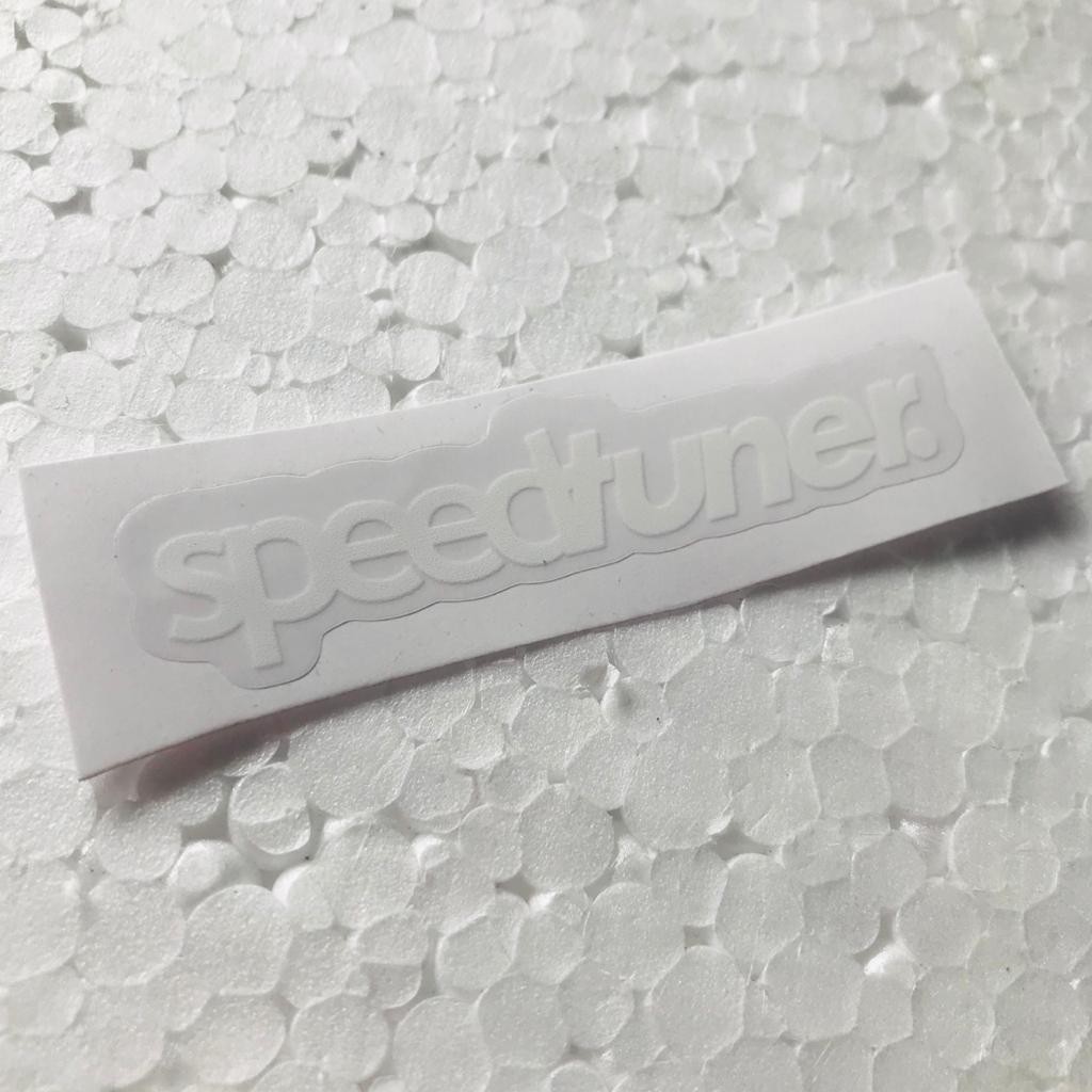 

Sticker Speedtuner Bahan Transparant UV