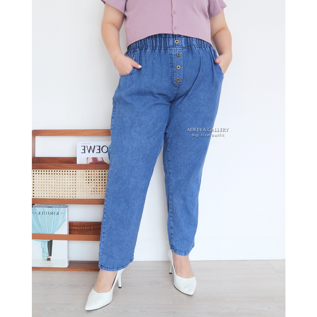 ADEEVA Marion Pants Celana Jeans Jumbo