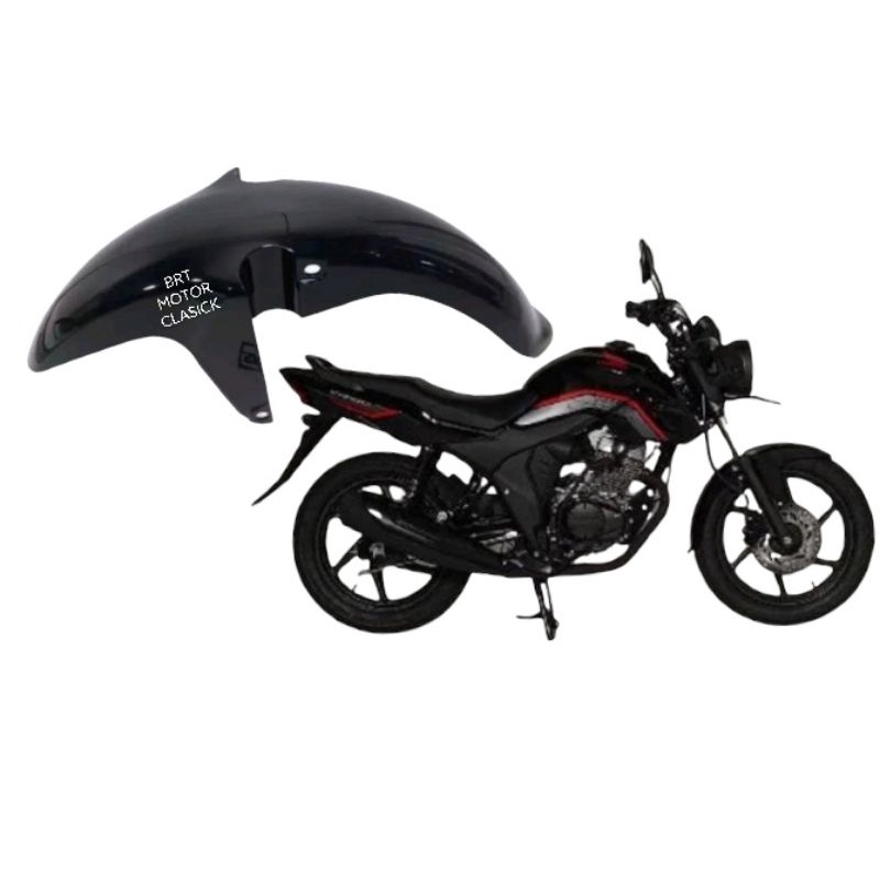 Narita - Spakbor Depan Verza 150 Hitam cb verza