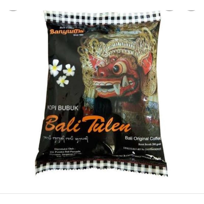 

Kopi Banyuatis Bali Tulen 150gr