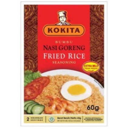 

Kokita Bumbu Nasi Goreng Extra Mild 60 Gr