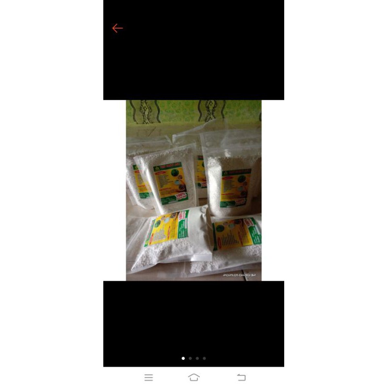 

tepung Pati Garut asli