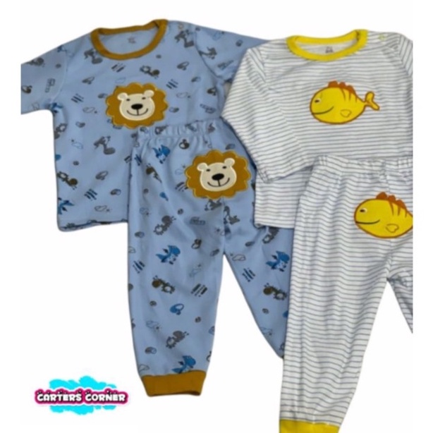 PROMO...BLUEFLY SIZE 3- 24 M ISI 2 SET SETELAN BAJU BAYI TANGAN PANJANG + CELANA PANJANG/SETELAN BAJU BAYI TANGAN PENDEK + CELANA PENDEK/ 2 SET SETELAN BAJU BAYI TANGAN KUTUNG + CELANA PENDEK BLUEFLY SETELAN OBLONG SINGLET KUTUNG