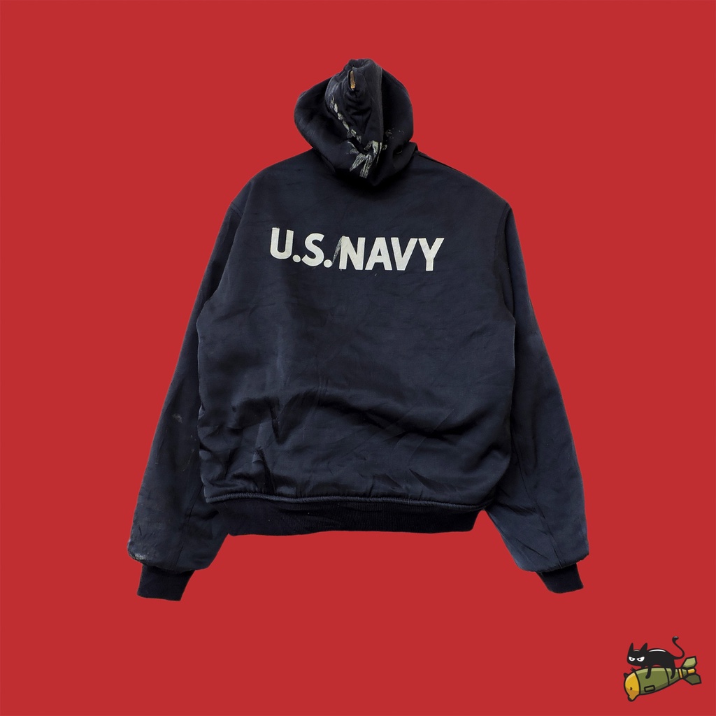 Pherrows 50's USN Midshipmens Deck Jacket with U.S. Navy Stencil