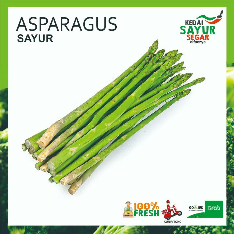 

ASPARAGUS sayur segar repack 250gr / 500gr