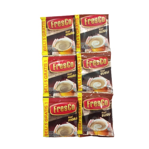 FRESCO COFFEE 28GRAM BELI 5 GRATIS 1 SACHET/centraltrenggalek