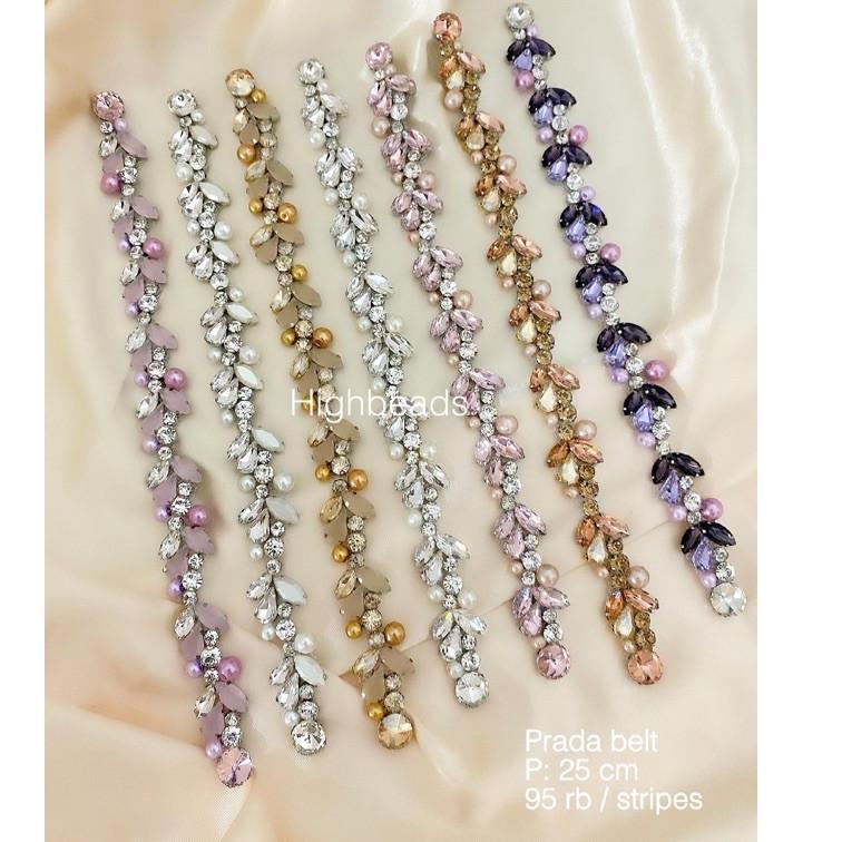 ™ Payet Rangkai N05619 Prada Belt ゆ