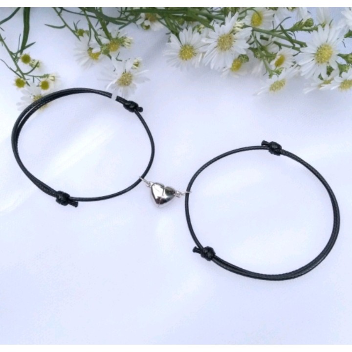 Gelang Magnet Love Couple 2 pcs