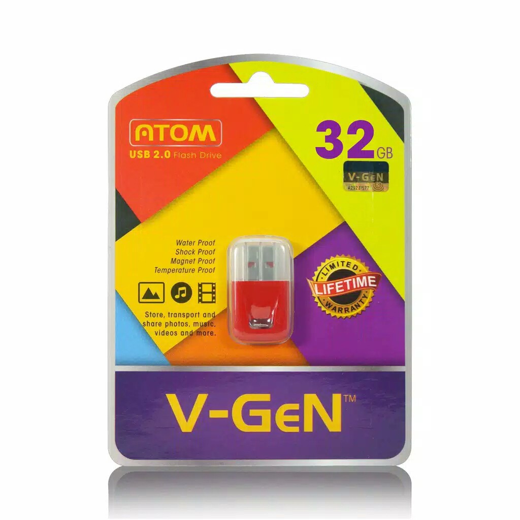 FLASHDISK V-GEN ATOM 32 GB 2.0