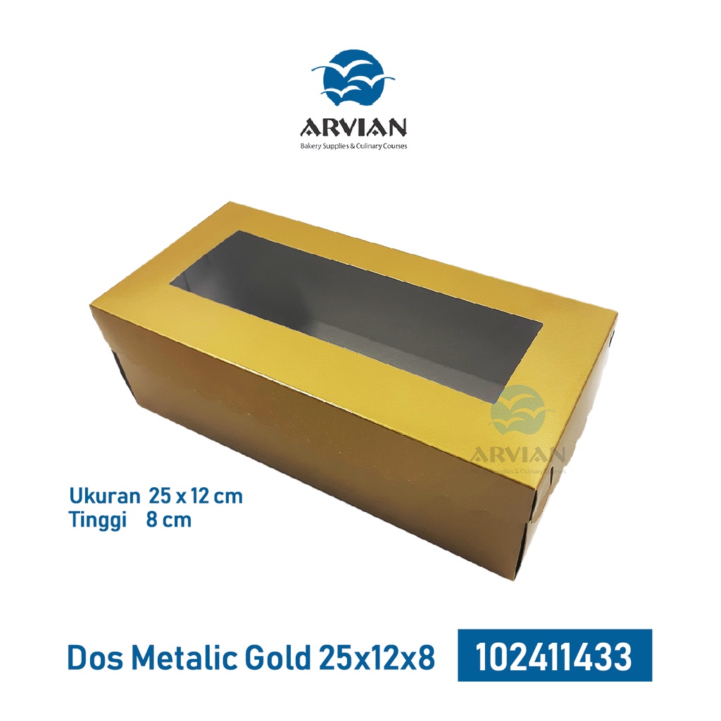 

Dus / Box Brownies Gold [Instant Surabaya] - Arvian