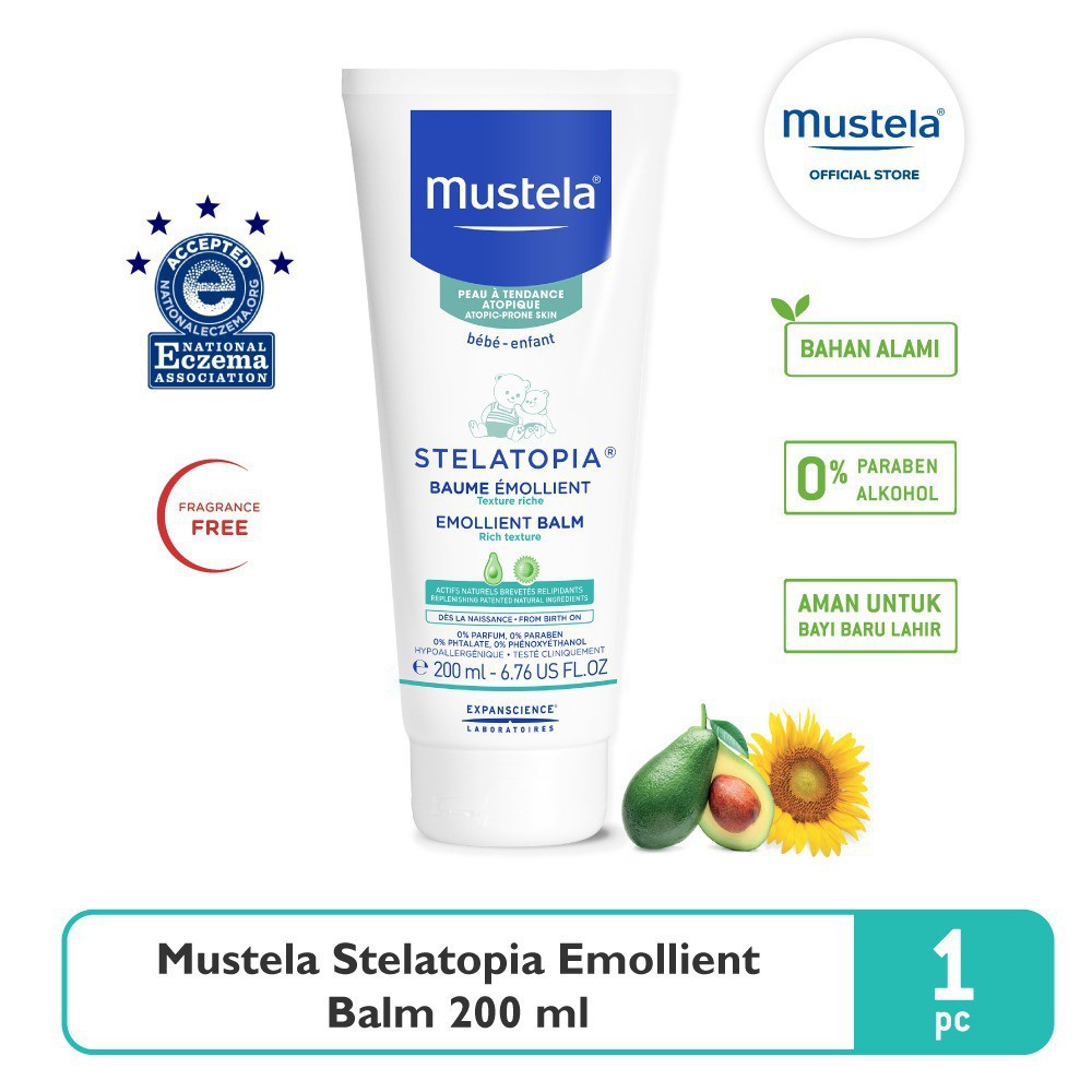 Mustela Stelatopia Emollient Balm 200ml
