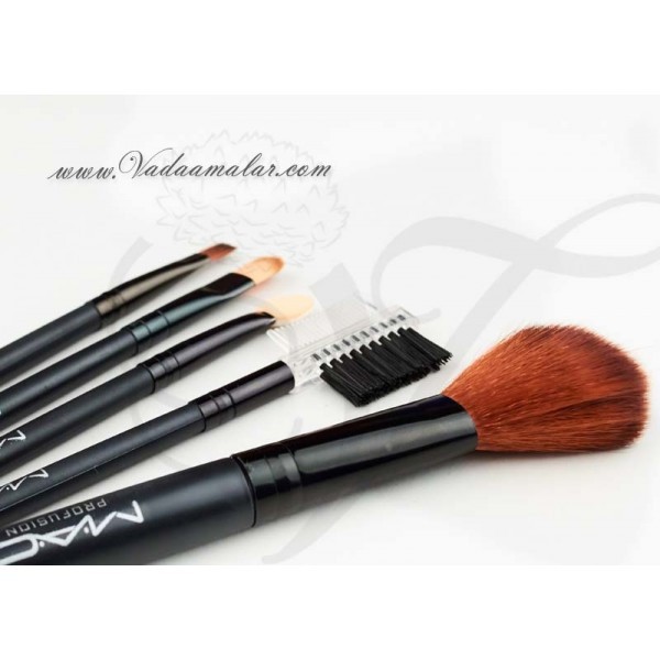 BRUSH MAKE UP SET 5IN1 M.A'C