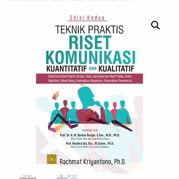 

DISKON SPESIAL TEKNIK PRAKTIS RISET KOMUNIKASI KUANTITATIF DAN KUALITATIF EDISI KEDUA TERBARU