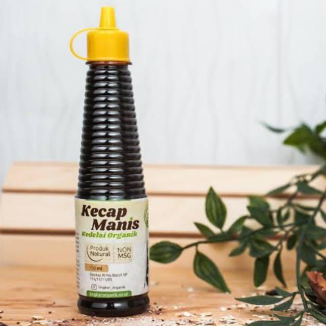 

Lingkar Organik kecap manis kedelai organik @150ml