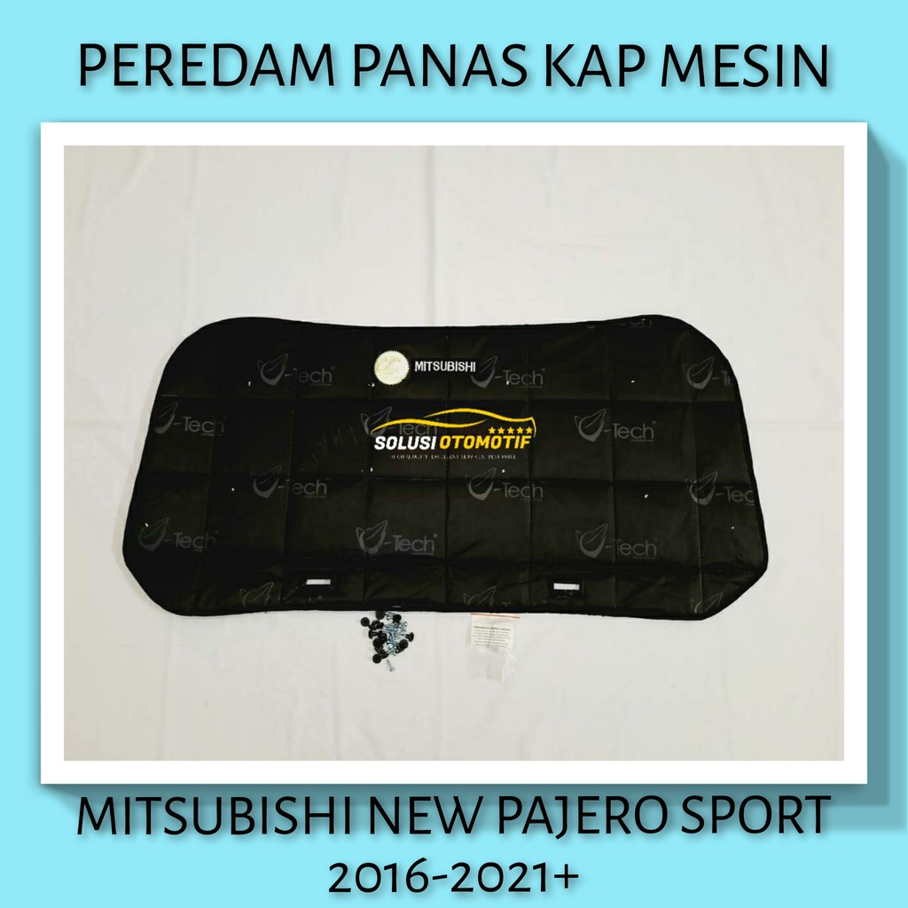 MITSUBISHI NEW PAJERO SPORT 2016-2021 dst VTECH Ori Peredam Panas Kap Mesin Aksesoris Mobil