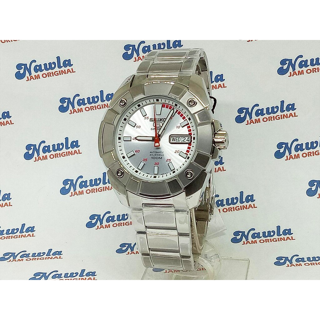 Seiko 5 Sport SNZG19K1 Silver Dial | Jam Tangan Pria SNZG19