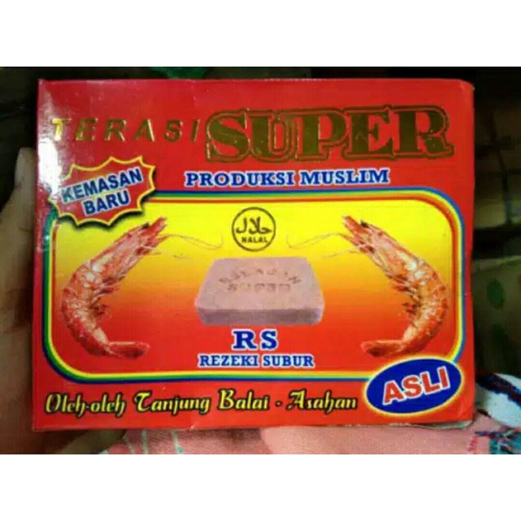 

Terasi / Belacan Udang Rezeki Subur ( RS ) Kotak