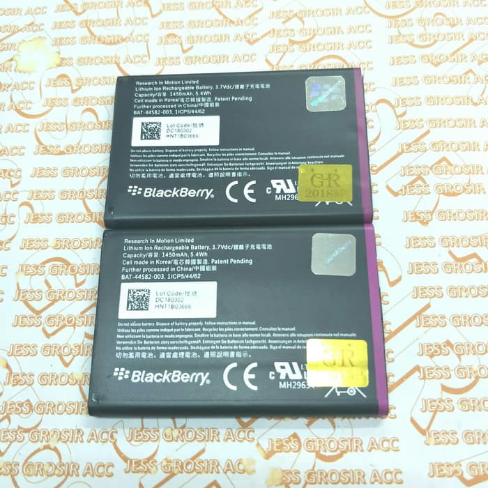 Baterai Battery Original BLACKBERRY DAVIS ARMSTRONG JS1 J-S1 9220 9320