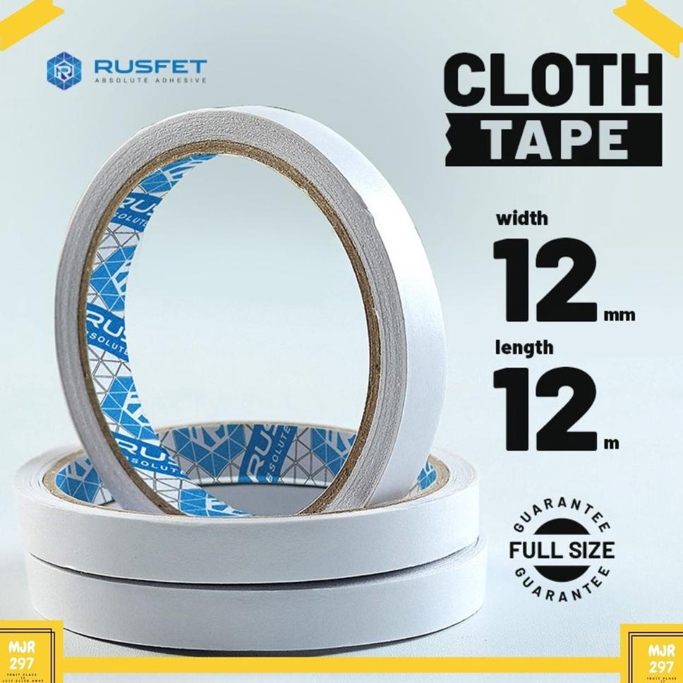 

Laku Sekali DOUBLE TAPE RUSFET KERTAS PUTIH DOUBLE SIDE TAPE BOLAK BALIK CRv 19