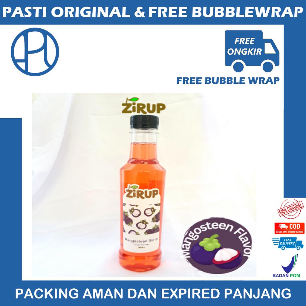 ZIRUP Minuman Sirup Rasa MANGGIS MANGOSTEEN FLAVOR 350ML