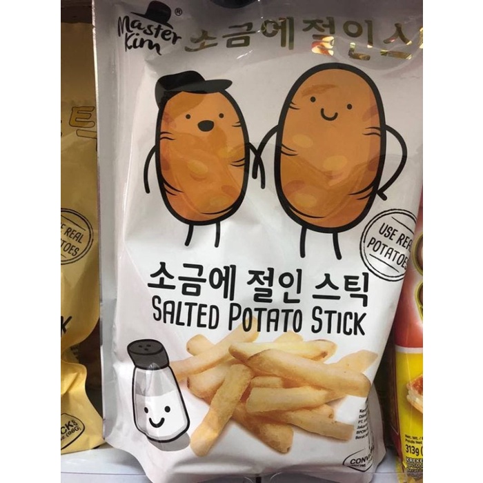 

Siap Krim Master Kim Potato Snack - Salted - Spicy - Honey Butter - - Spicy