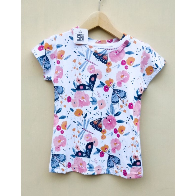 Kaos anak Butterfly