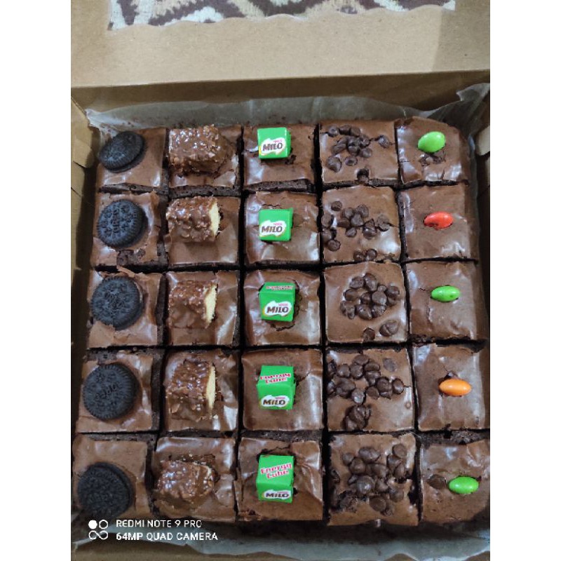 

bonis panggang fudgy