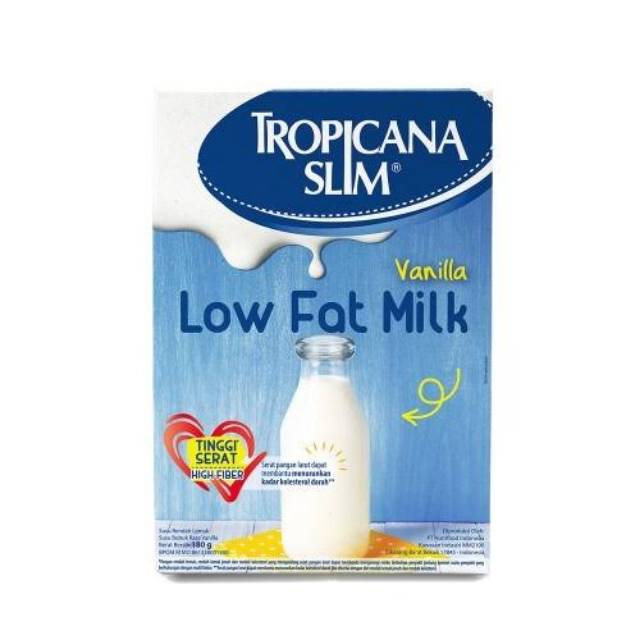 TROPICANA SLIM LOW FAT VANILLA 180GR