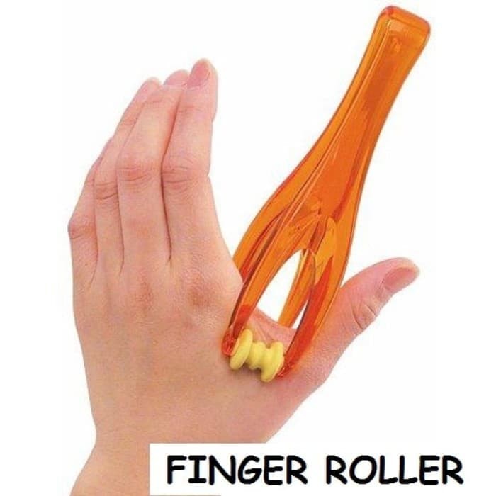 ALAT PIJAT JARI / TERAPI PIJAT JARI FINGER ROLLER REFLEKSI - WARNA ACAK