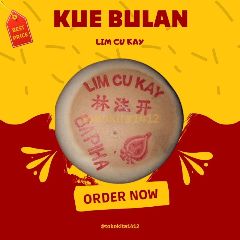 Kue Bulan Lim Cu Kay Tong Jiu Pia Halal Mooncake Kue Roda Phia