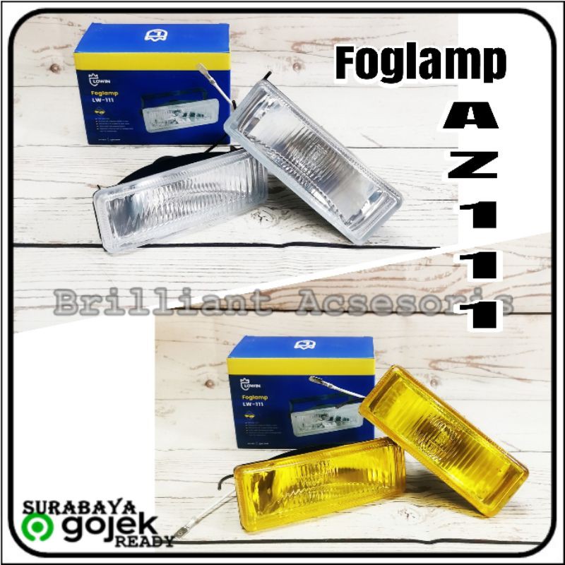Foglamp / Lampu Sorot Tembak - Universal Kotak AZ111