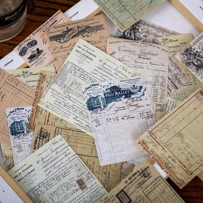 

Unik Sticker Retro Vintage Scrapbook Hias - B Trendi