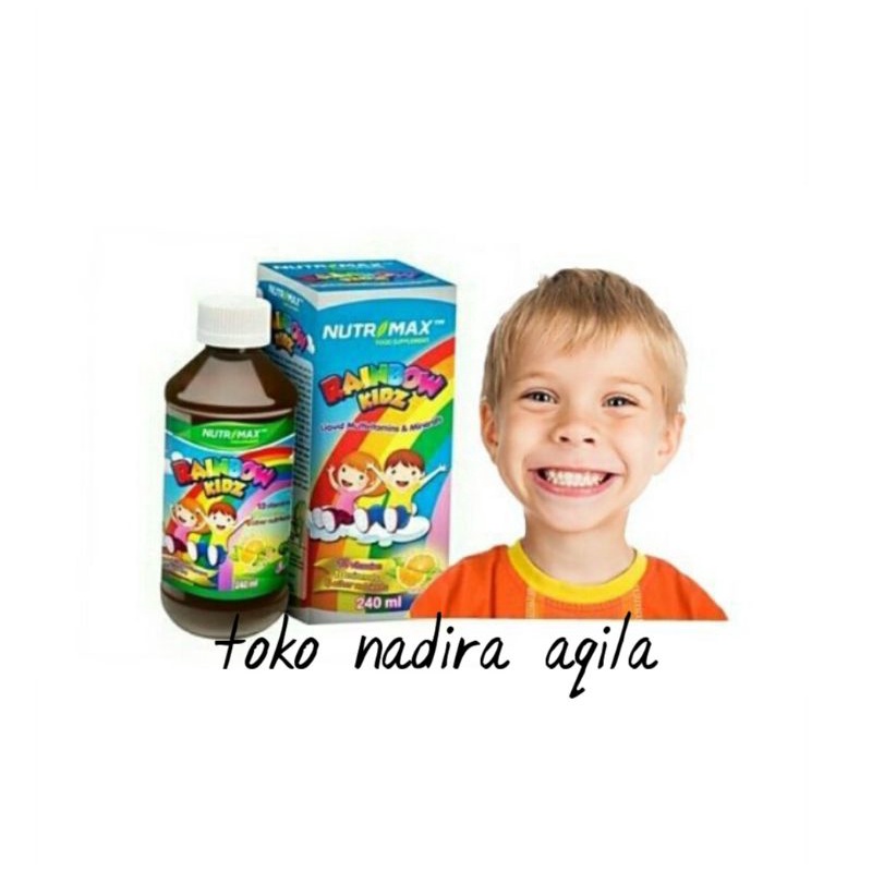 NUTRIMAX RAINBOW KIDZ 240 ML DAN 120 ML || MULTIVITAMIN MULTI VITAMIN