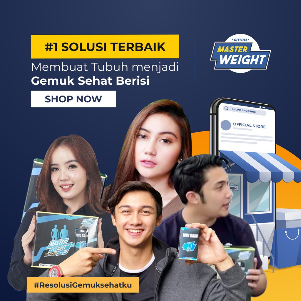 

MWGAIN Master Weight Gain Distributor Resmi 100% Original